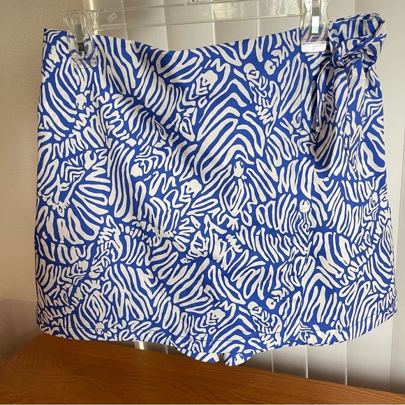 Lilly Pulitzer Alysia Mini Skort Zee Bebe Size 12 - Picture 5 of 12